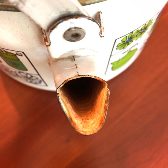 Vintage MCM Metal Teapot - Picture 7 of 8